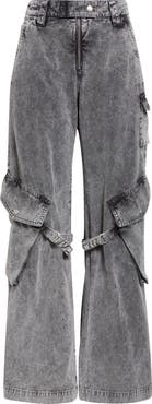 Acne Studios Potinal Cotton Canvas Cargo Trousers