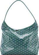 Pre-Owned Goyard Boheme Hobo Coated Canvas