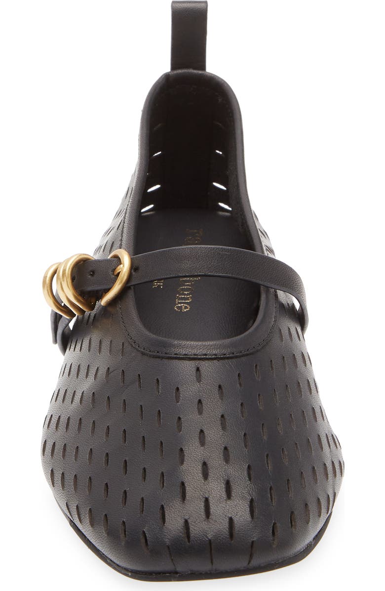 rag & bone Spire Perforated Mary Jane Flat, Alternate, color,