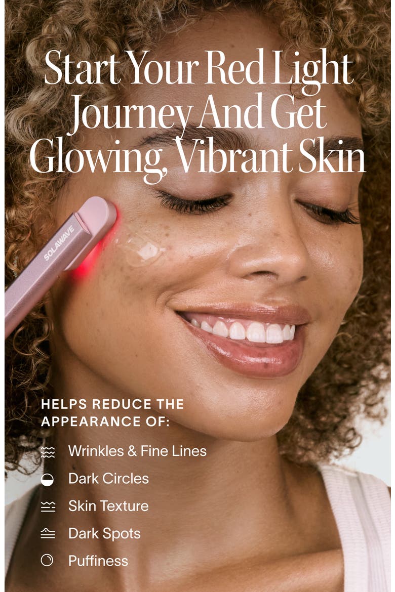 4-in-1 Red Light Skin Care Wand Set (Nordstrom Exclusive), Alternate, color, PINK