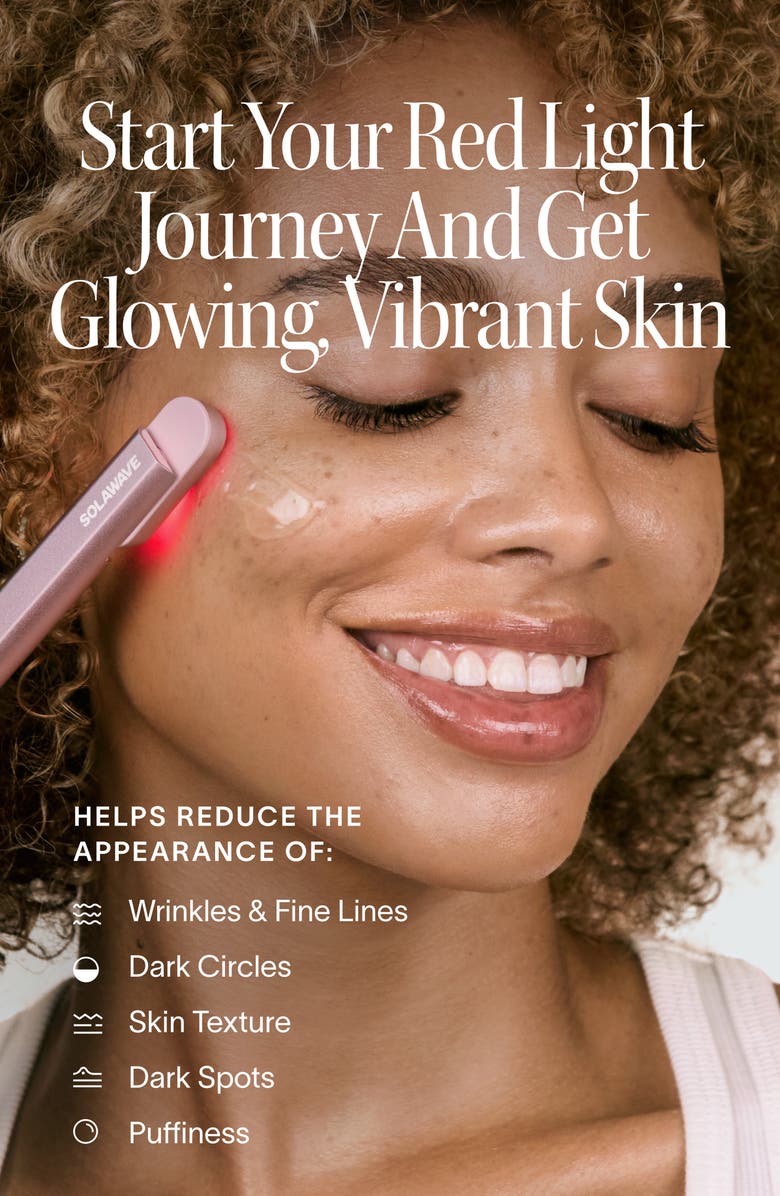 SolaWave 4-in-1 Red Light Skin Care Wand Set, Alternate, color,