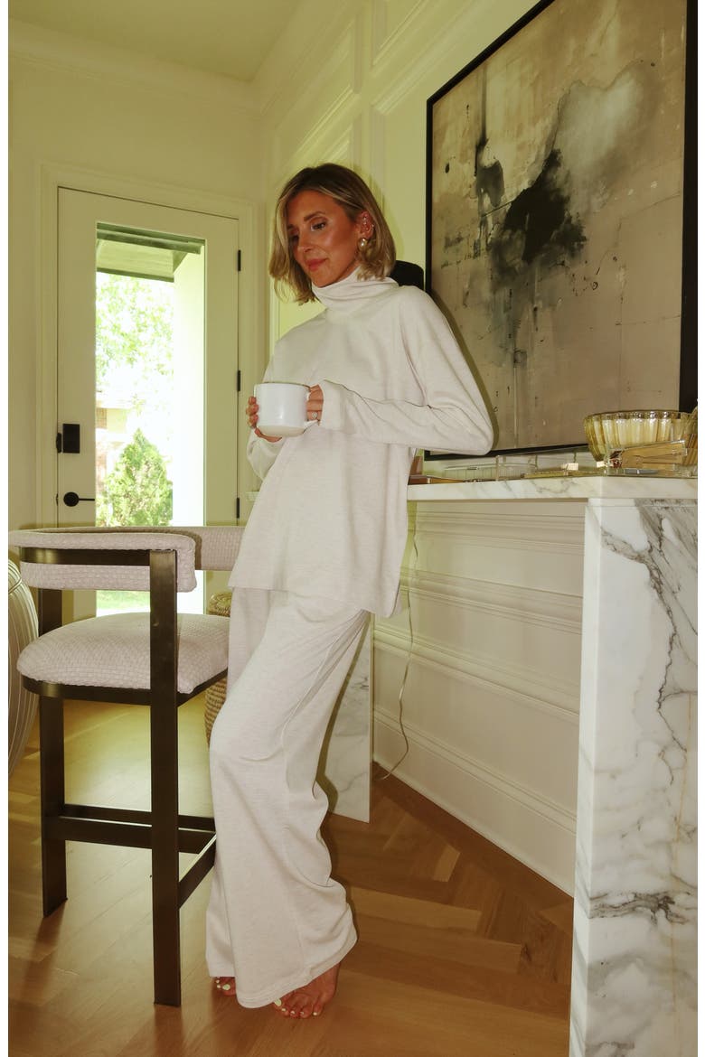 x @cellajaneblog Interlock Pants, Alternate, color, SNOW HEATHER