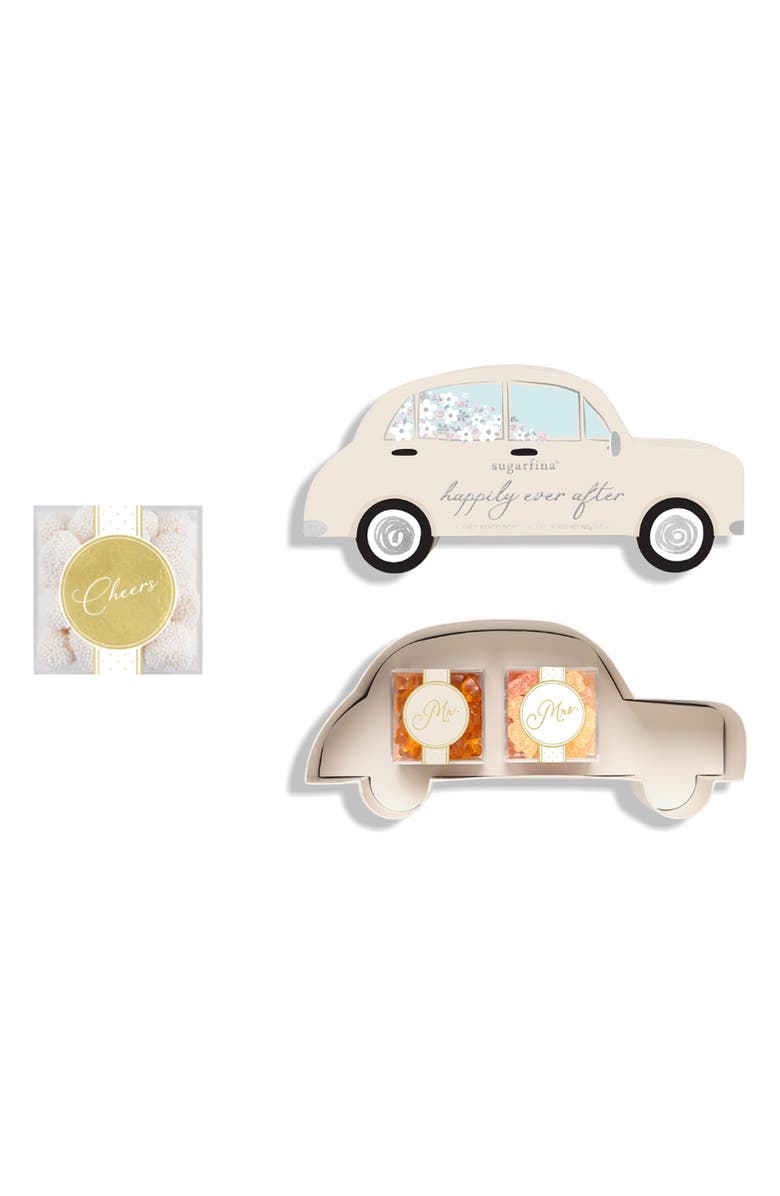 sugarfina Mr. & Mrs. Love is in the Air Bento Box Candy Set, Main, color, 