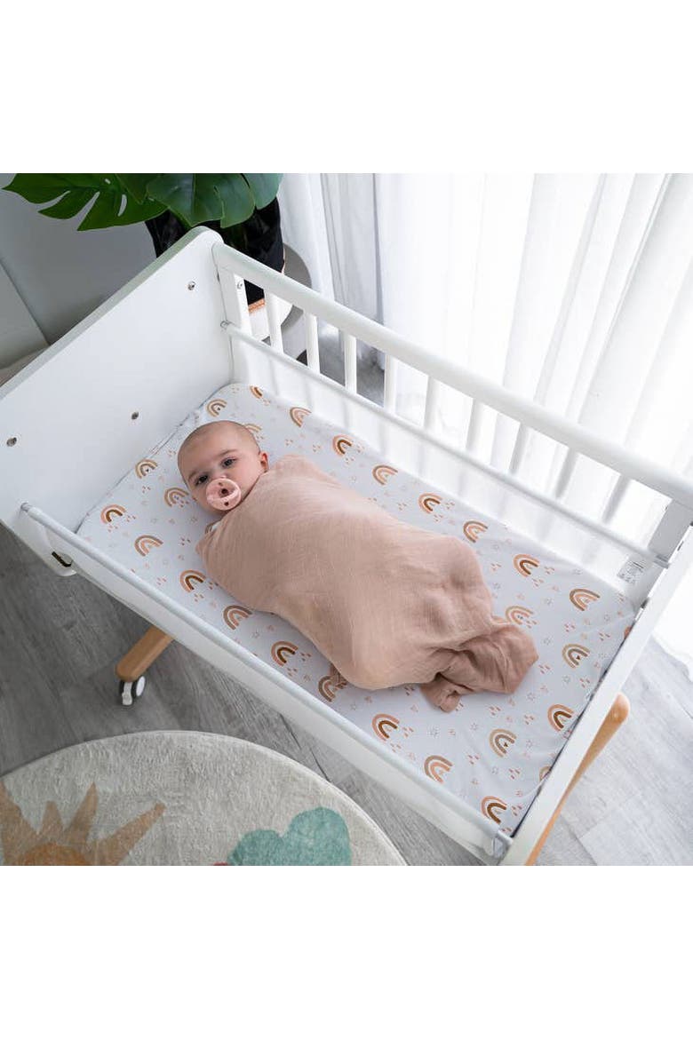 Muslin Swaddle Blankets, 4 Pack, Alternate, color, Pacific, Cedar, Sage, Blush