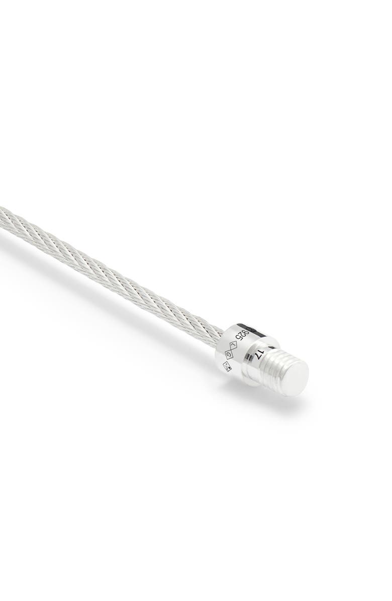 le gramme Men's 9G Polished Sterling Silver Cable Bracelet, Alternate, color, 