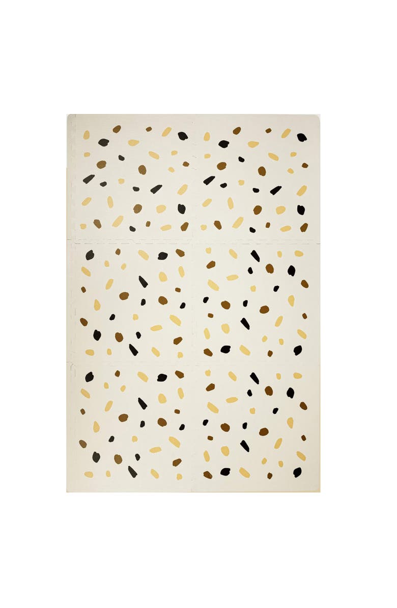 Hakuna Matte Stylish Baby Play Mat, Confetti 
White Design 72X48 Feet, Main, color, Multicolored