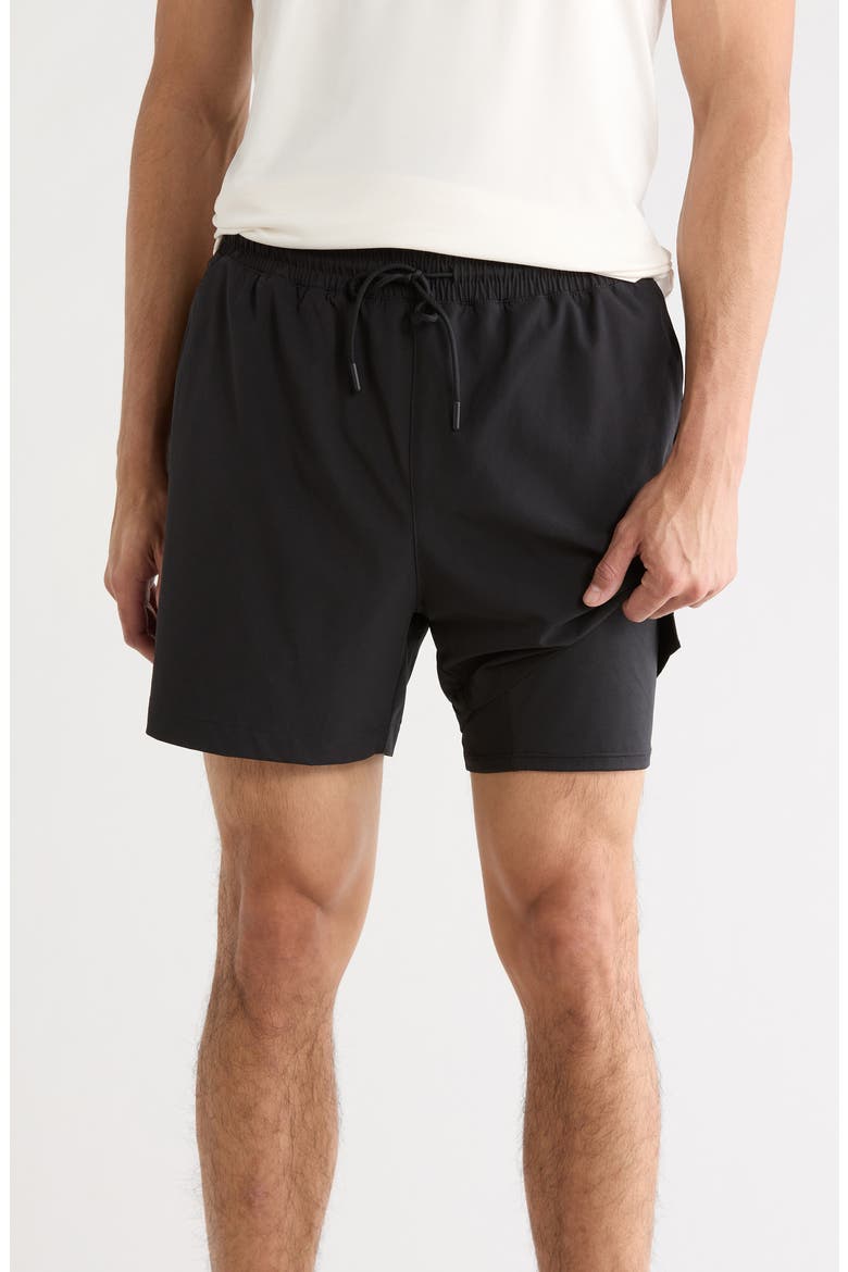 Momentum 5-Inch Training Shorts, Alternate, color, BLACK