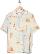 DENIM AND FLOWER Splatter Button-Up Shirt