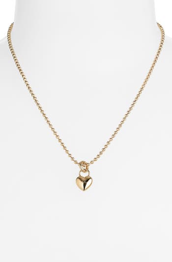 Laura Lombardi Mini Amorina Heart Pendant Necklace | Nordstrom