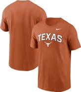 Nike Men's Nike Texas Orange Texas Longhorns Primetime Arch Stack T-Shirt
