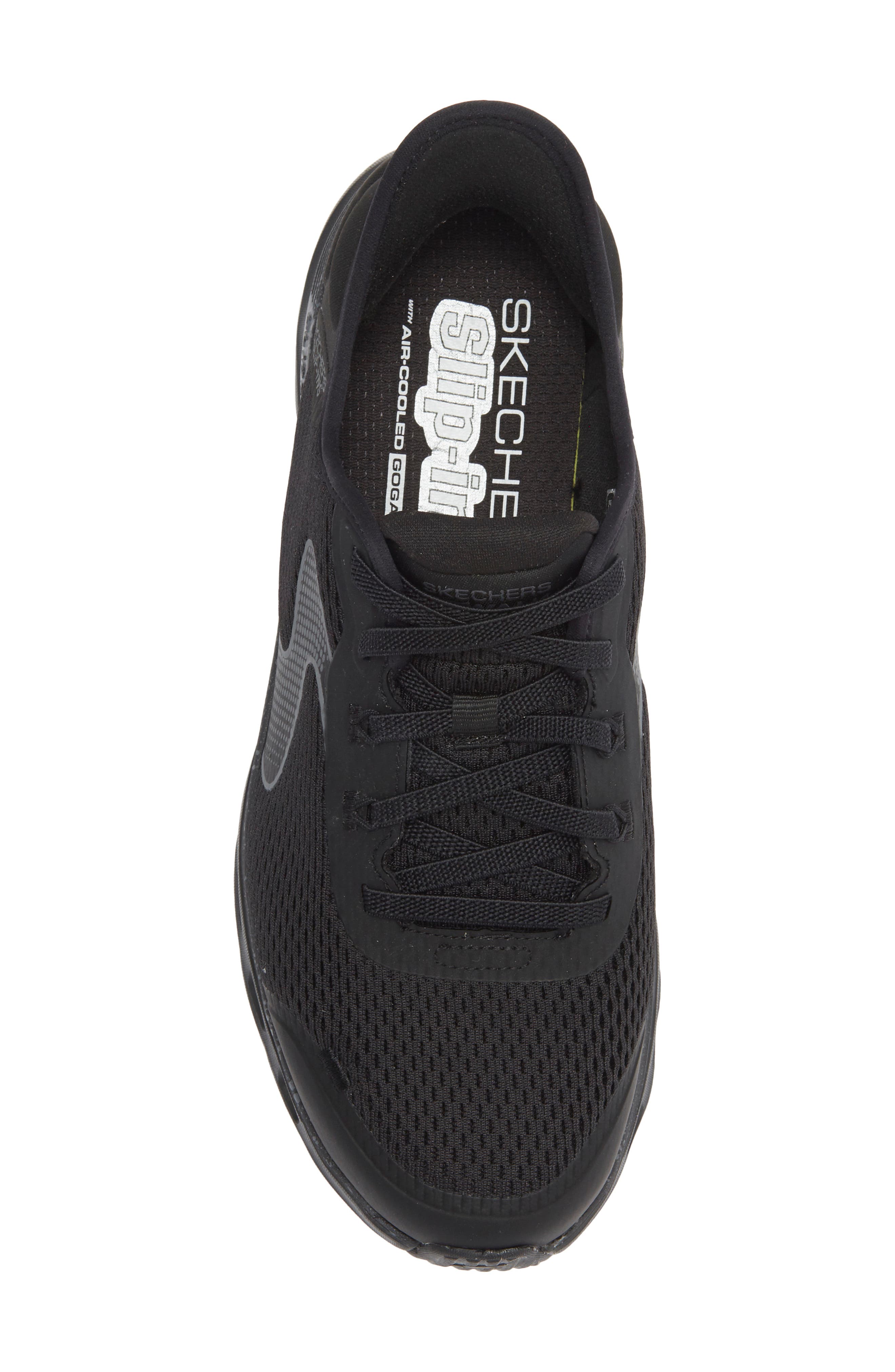 SKECHERS Slip-Ins<sup>®</sup> Go Walk<sup>®</sup> Sneaker, Alternate, color, Black