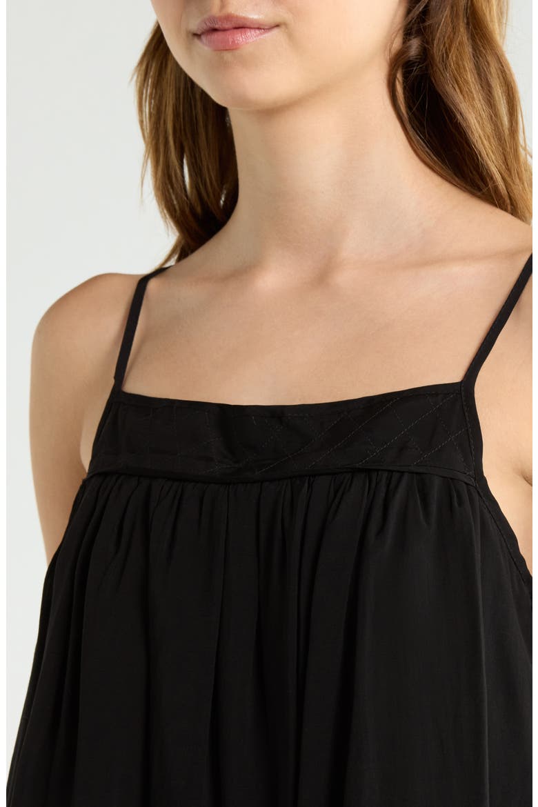 Flowy Cover-Up Camisole, Alternate, color, BLACK