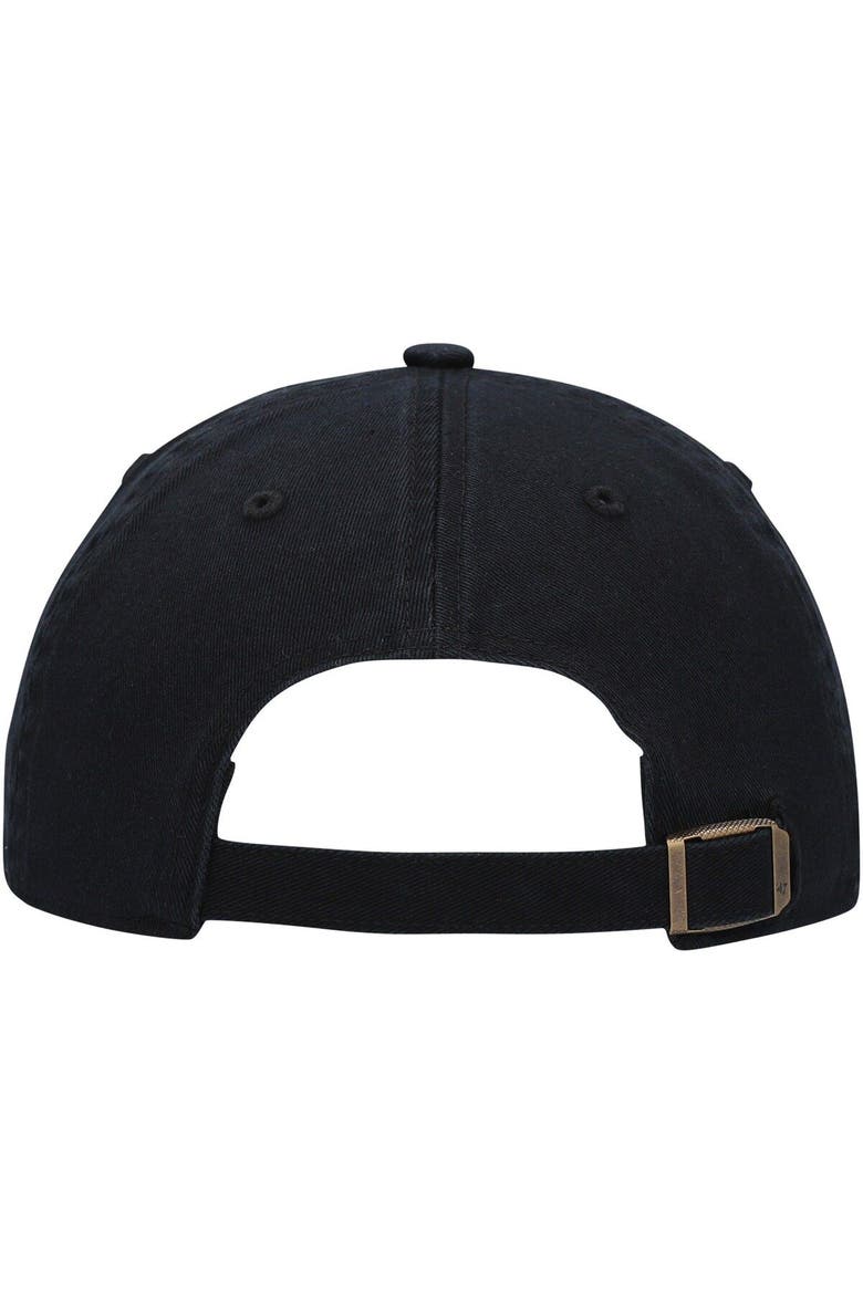 Men's '47 Black San Francisco 49ers Clean Up Legacy Adjustable Hat, Alternate, color, Black