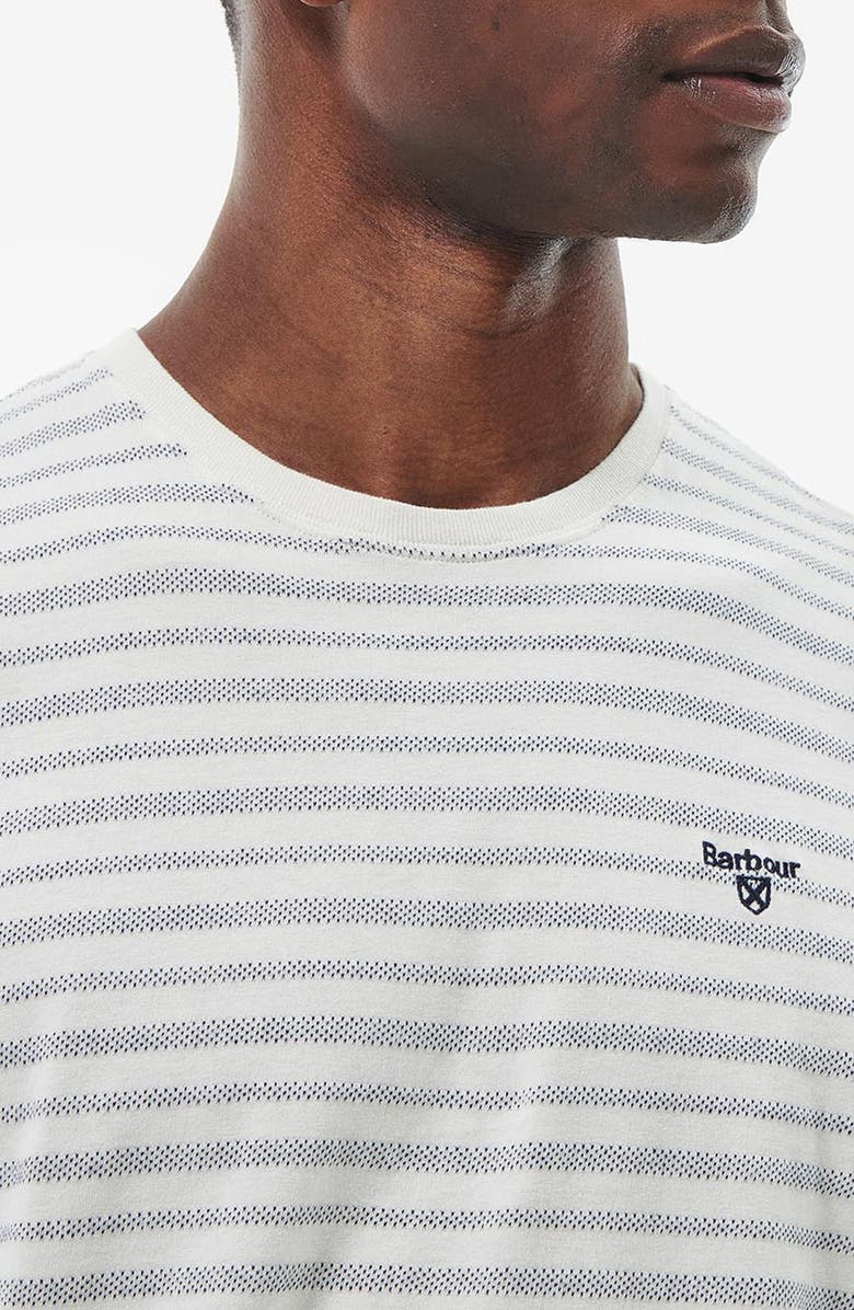 Barbour Billingham Stripe Cotton Piqué T-Shirt, Alternate, color,