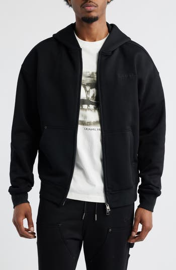 CRIMINAL DAMAGE Utility Zip-Up Hoodie | Nordstromrack