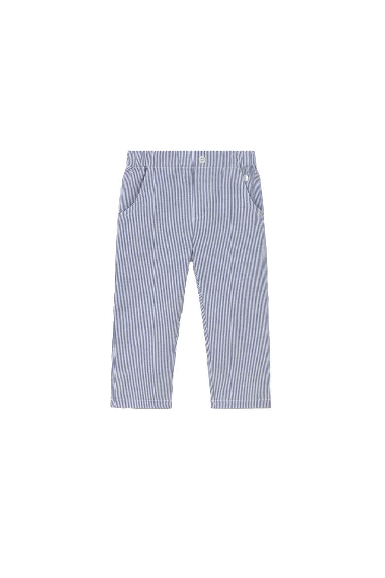 Pinstripe Pants, Main, color, Blue