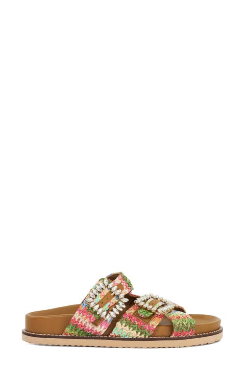 Dune London Lulos Sandal In Beige Multi