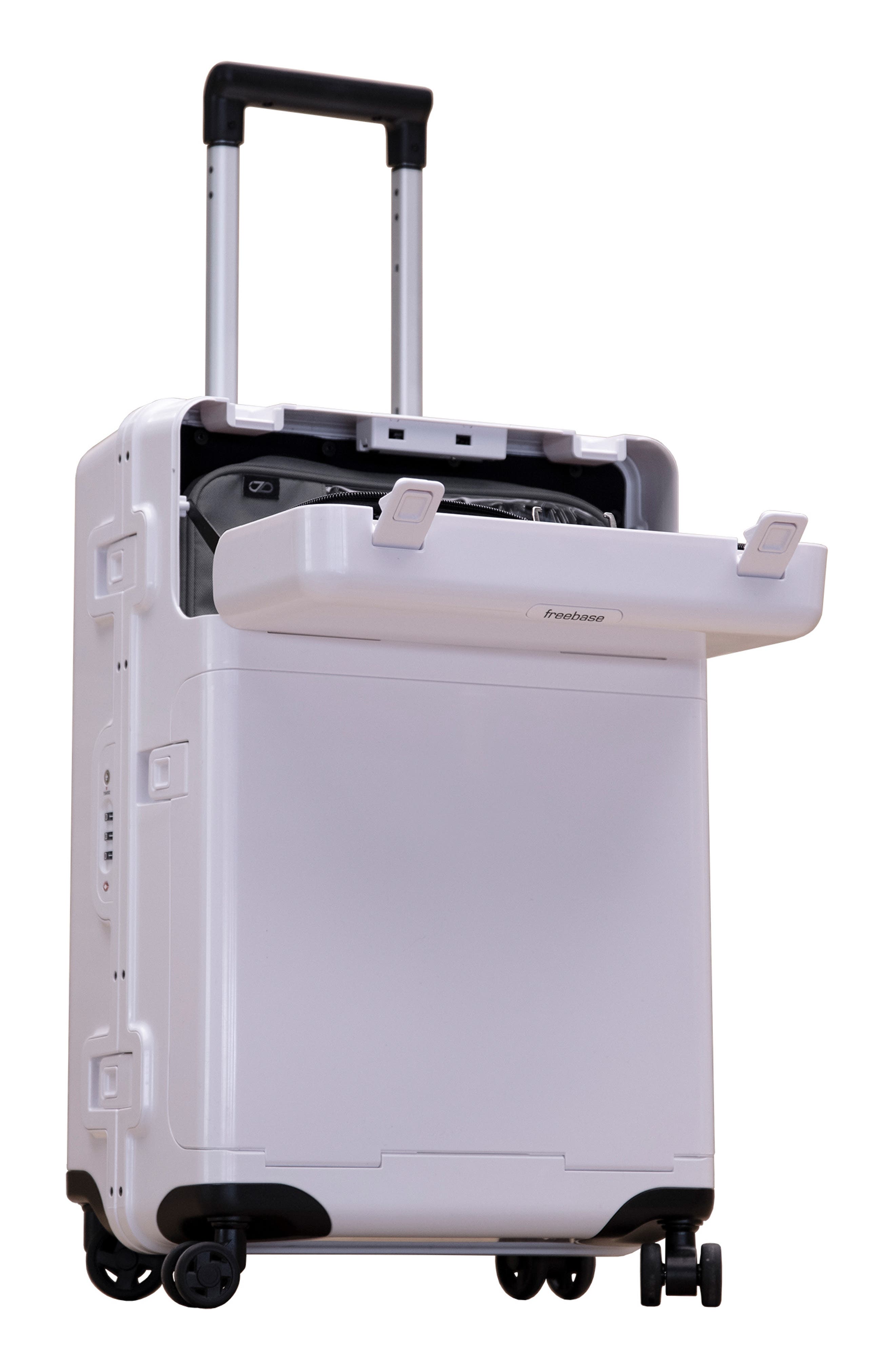 barmes First Edition Two-Tone Spinner Carry-On Luggage, Alternate, color, 
