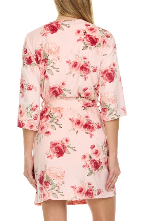 Flora By Flora Nikrooz Dalphene 3-piece Travel Pajamas Set In Pink