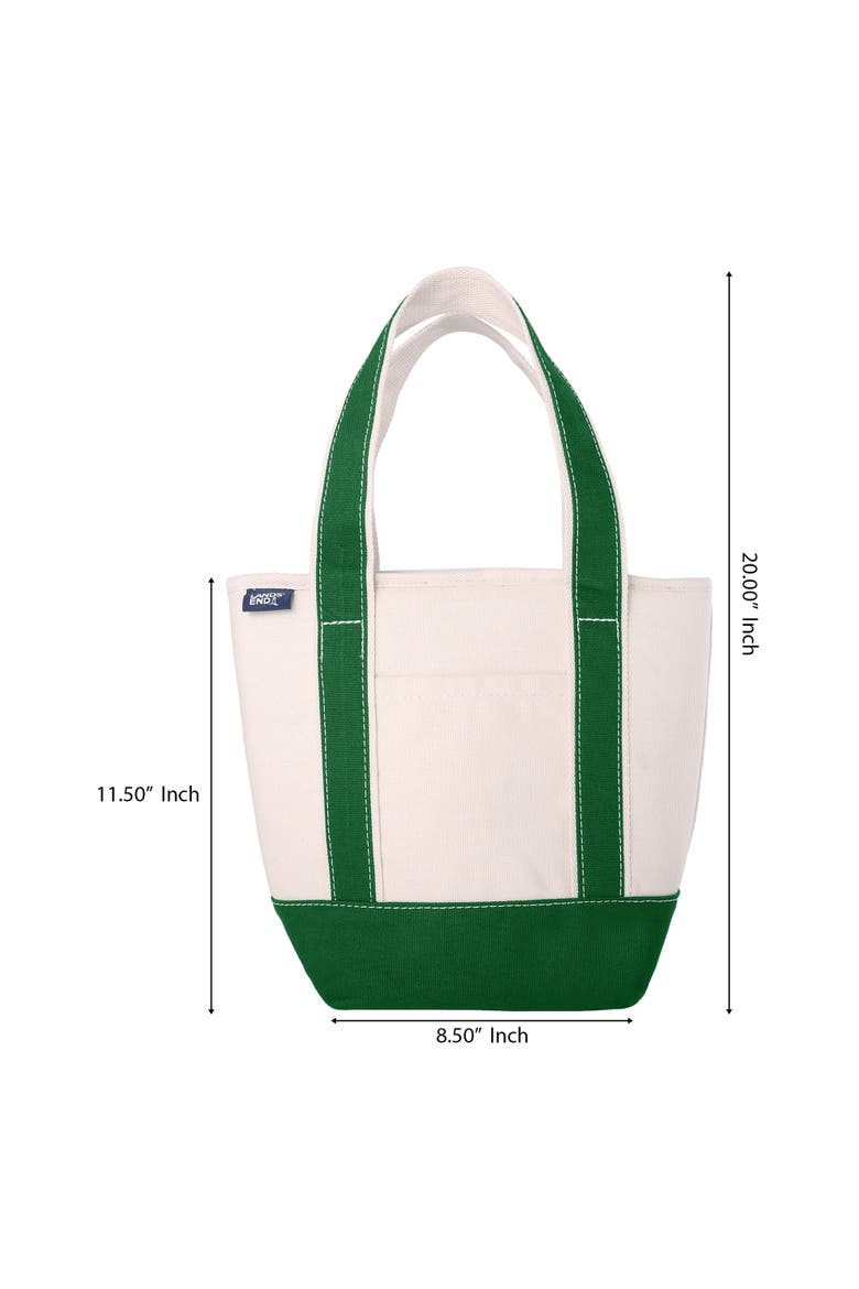 Small Insulated Tote Bag with Zip Closure, Travel Cooler Bag for the Pool, Park, and Day Trips, Alternate, color, Kelly Green