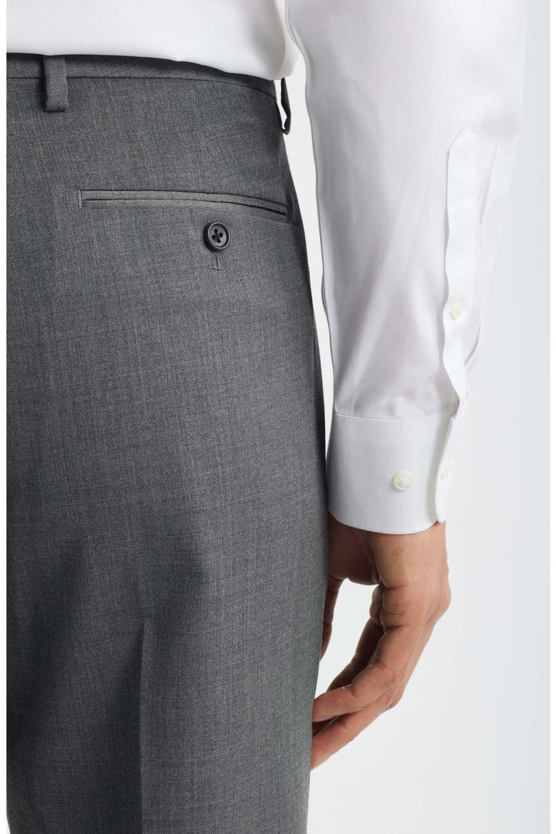 Jetsetter Athletic Fit Stretch Wool Suit Pants, Alternate, color, GREY