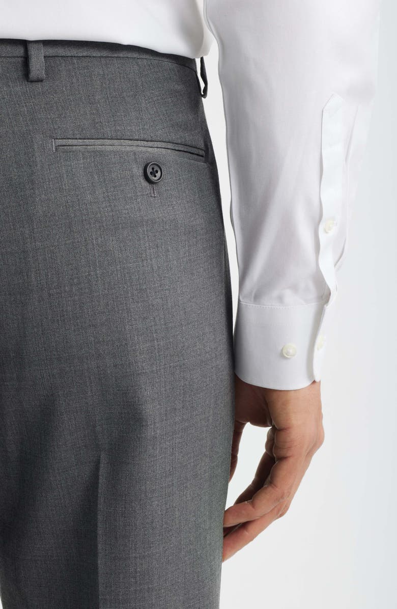 Bonobos Jetsetter Athletic Fit Stretch Wool Suit Pants, Alternate, color, Grey