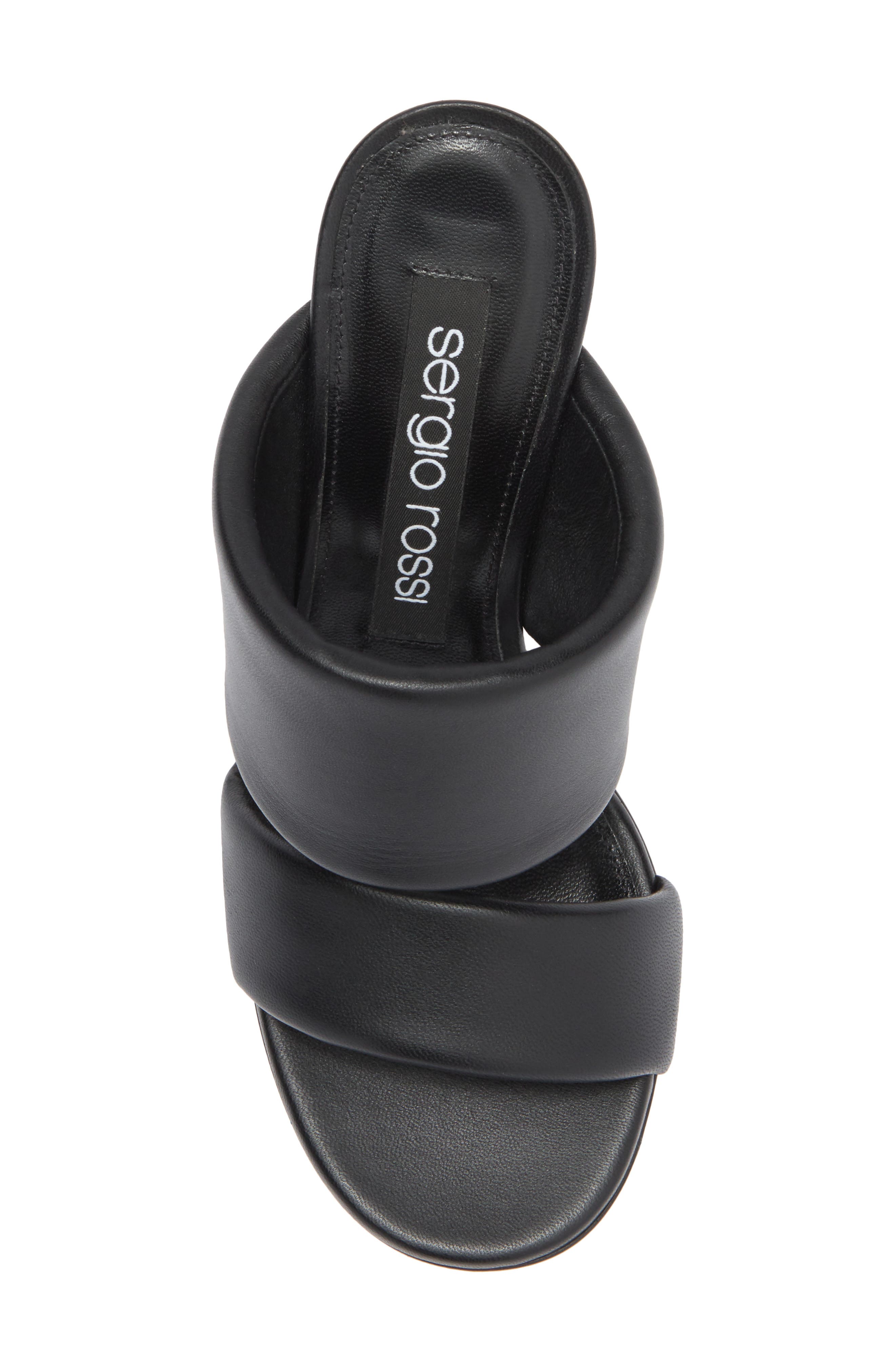 Sergio Rossi Two Strap Slide Sandal, Alternate, color, 
