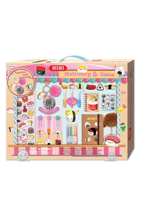 Kids' Mini Stationery & Game 24-Piece Set
