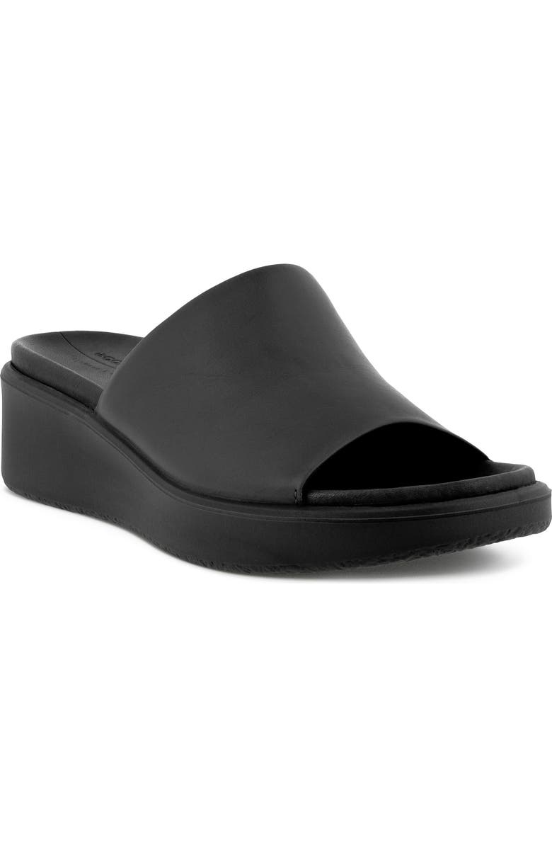 ECCO Flowt Wedge Slide Sandal, Main, color,