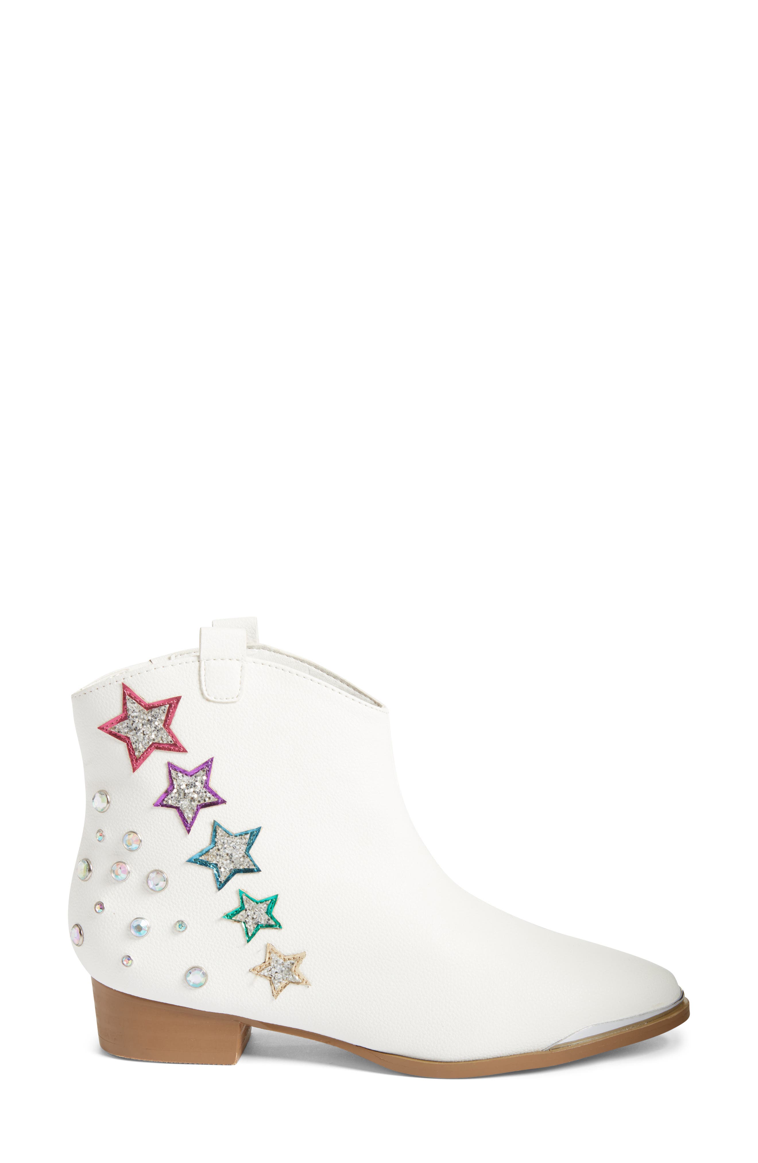 Yosi Samra Miss Dallas Studded Boot, Alternate, color, Multi Metallic Star
