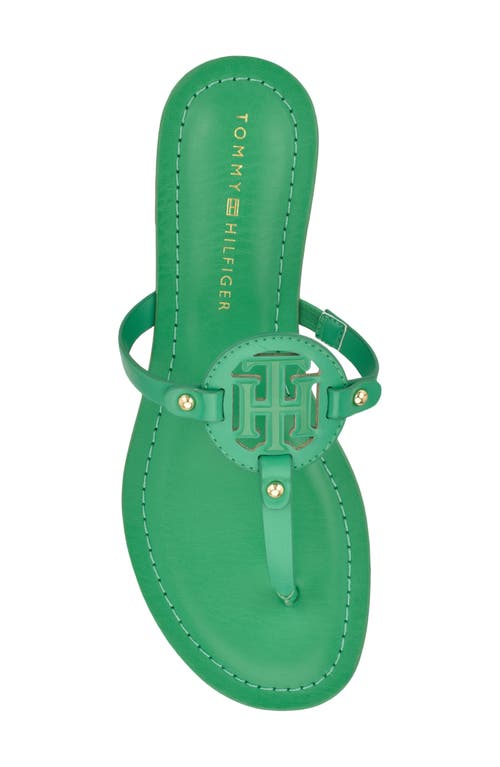 Tommy Hilfiger Litzy Flip Flop In Green