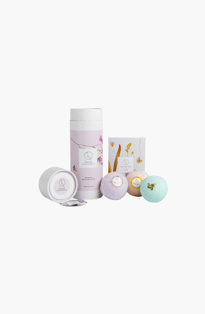 Lizush 100 Mixed Scents Bath Bombs, Alternate, color, NO COLOR