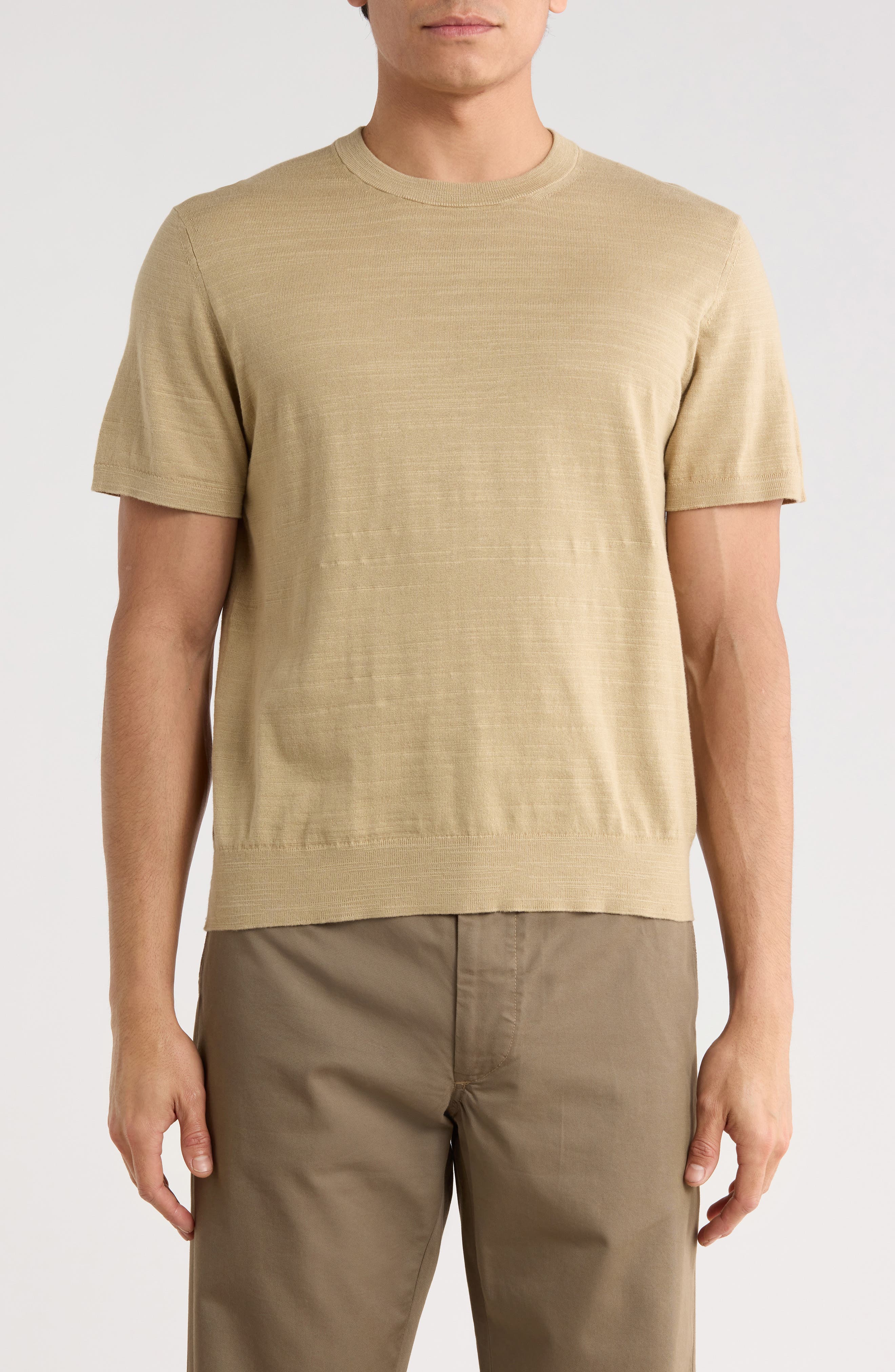 BUCK MASON Avalon Knit Classic Crew T-Shirt