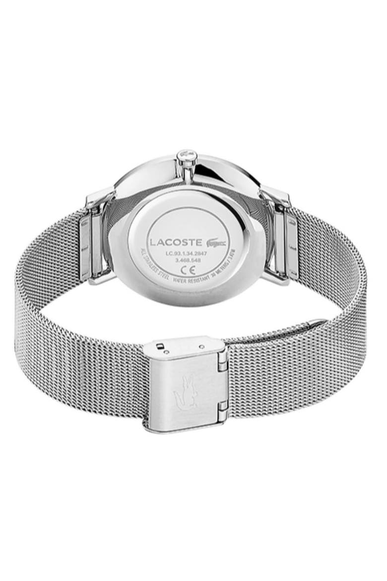 Moon Mesh Strap Watch, 35mm, Alternate, color, PINK