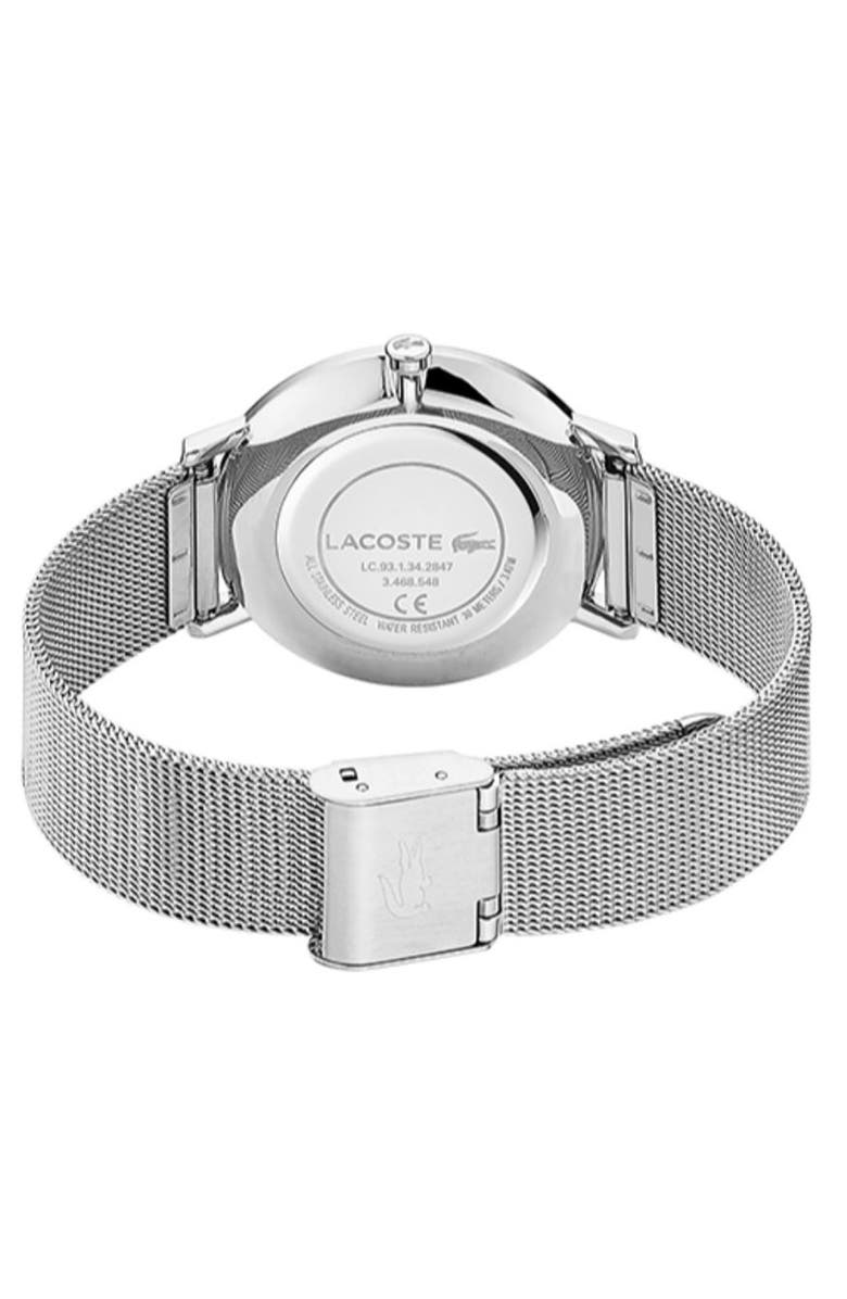 Lacoste Moon Mesh Strap Watch, 35mm, Alternate, color, 