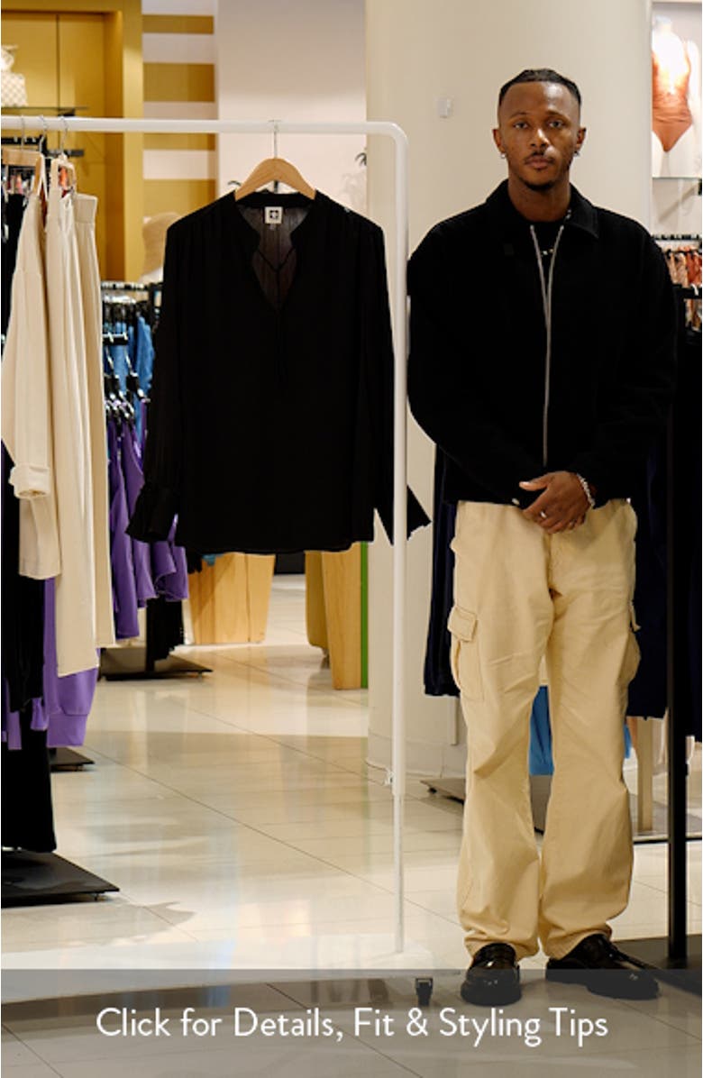 Tie Neck Poet Top, sales video thumbnail