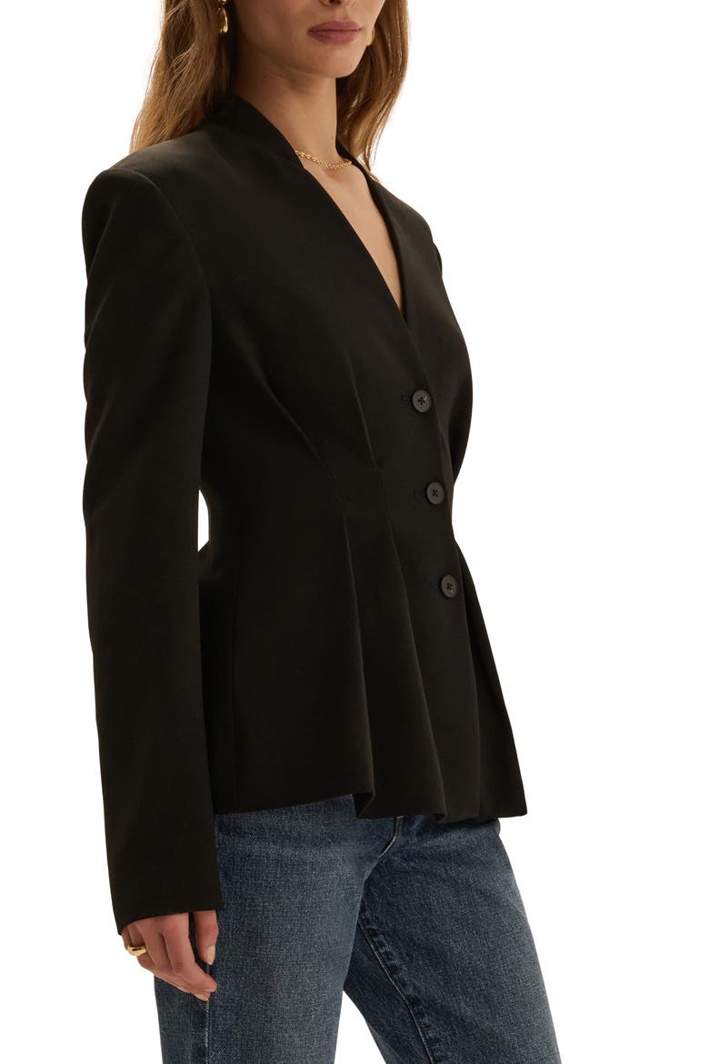 The Headlines Blazer, Alternate, color, BLACK