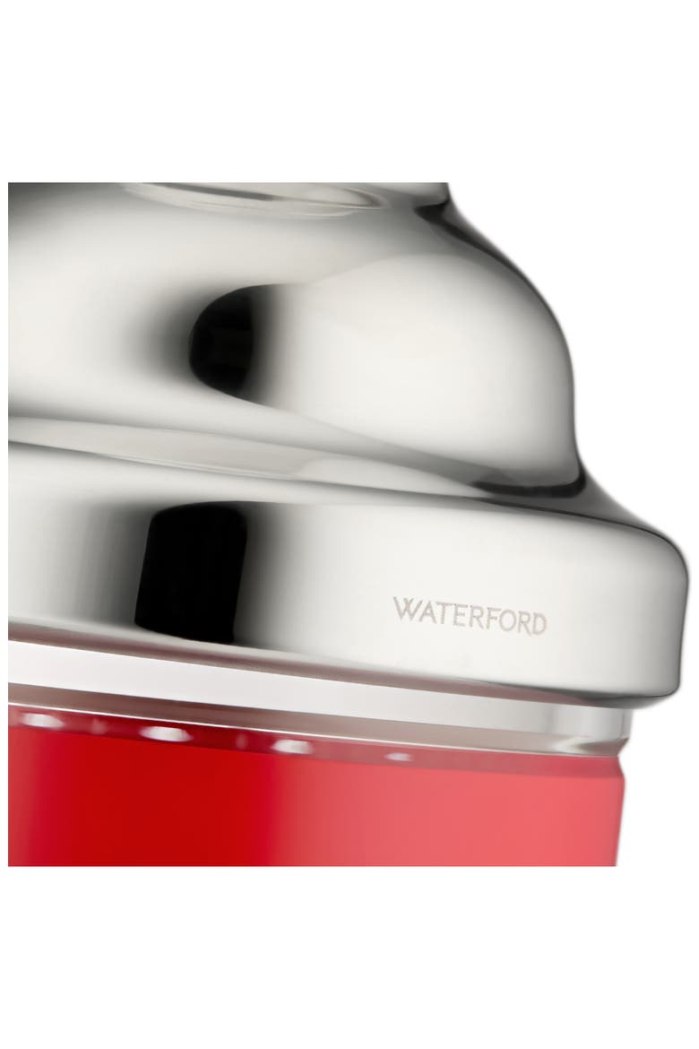 New Year Crystal Cocktail Shaker, Alternate, color, RED