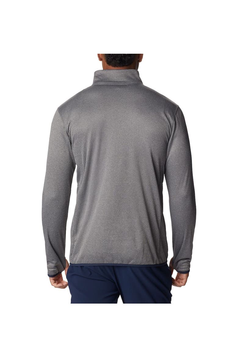 Men's Columbia Gray Penn State Nittany Lions Park View Omni-Wick Half-Zip Top, Alternate, color, Gray