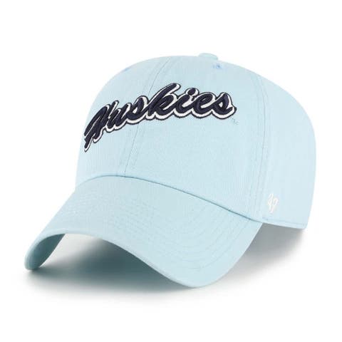 Men's '47 Powder Blue UConn Huskies Vault Clean Up Adjustable Hat