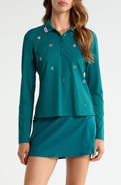 G/FORE Icon Long Sleeve Performance Polo