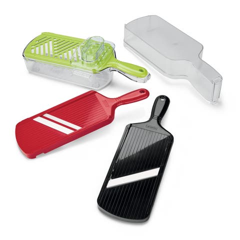6 Piece Easy Slice Adjustable Slicer, Julienne, & Mandoline Set