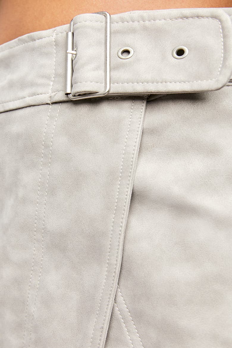 Ari Wrap Skirt, Alternate, color, STONE