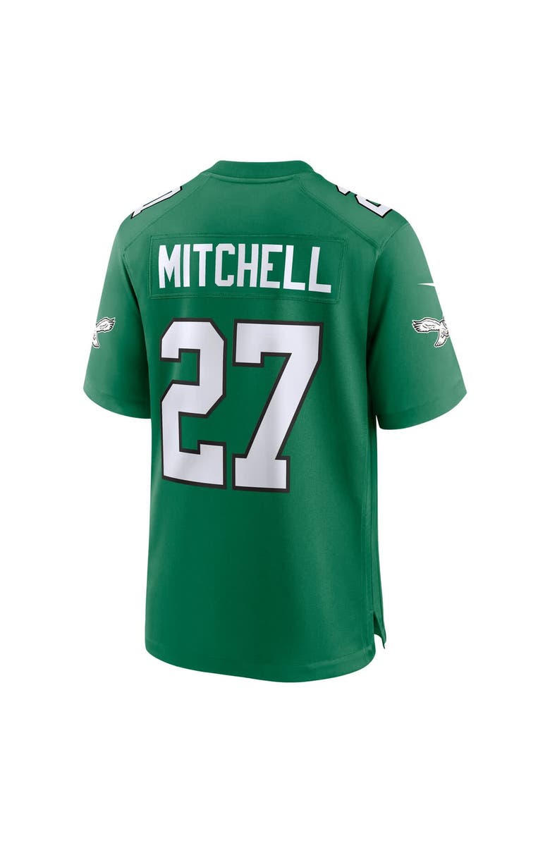 Nike Men's Nike Quinyon Mitchell  Kelly Green Philadelphia Eagles Alternate Game Jersey, Alternate, color, Kelly Green