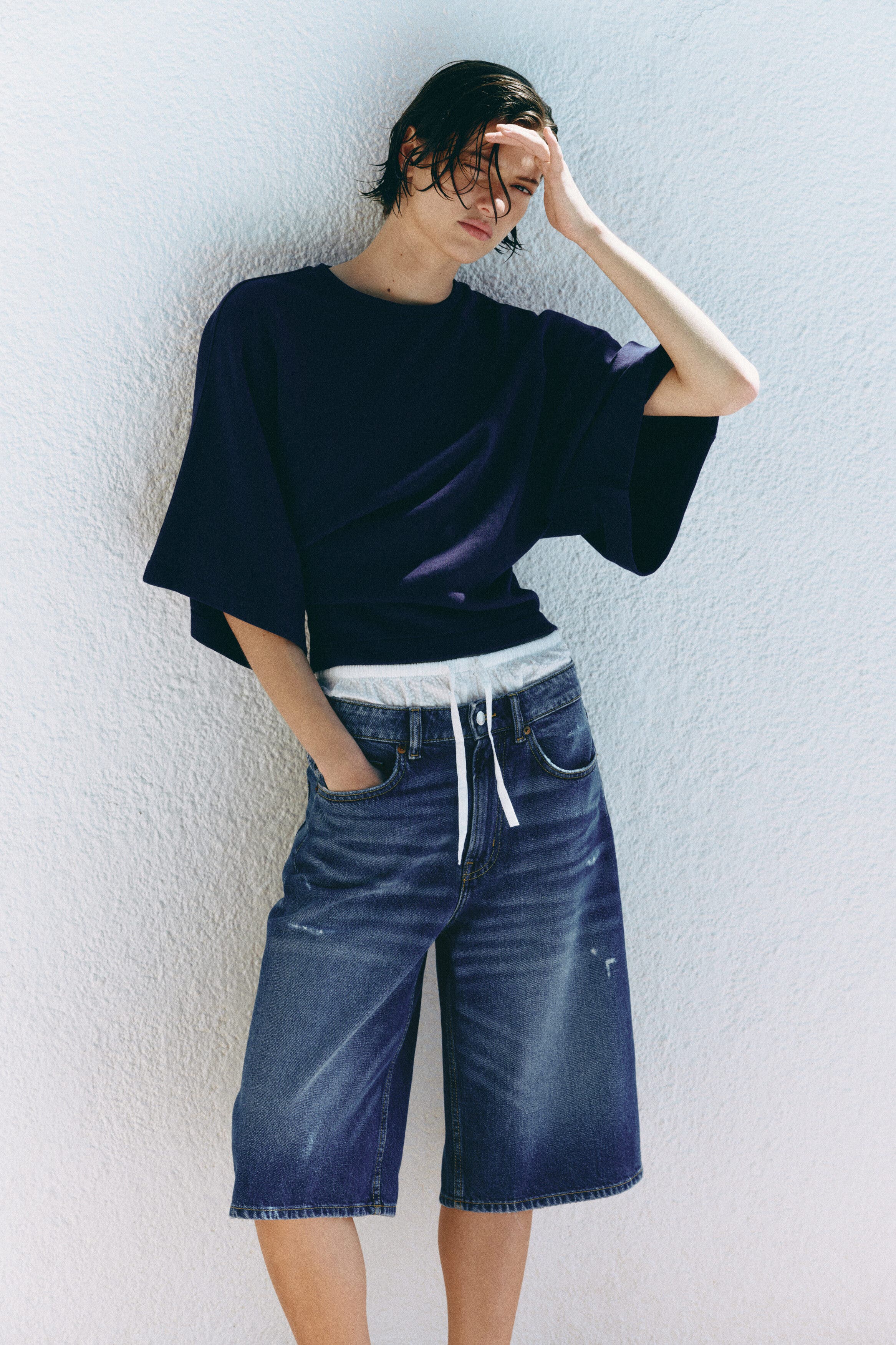selected Denim blue