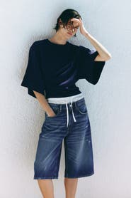 H&M Denim Bermuda Shorts
