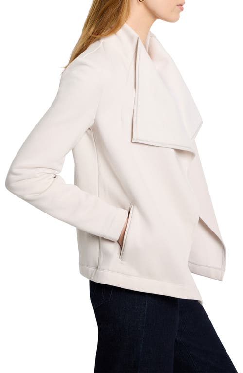 Nic + Zoe Nic+zoe Lounge Around Moto Jacket In Neutral