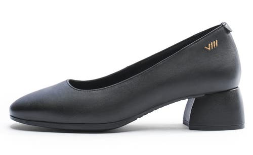 Viscata Milan Leather Heels In Black