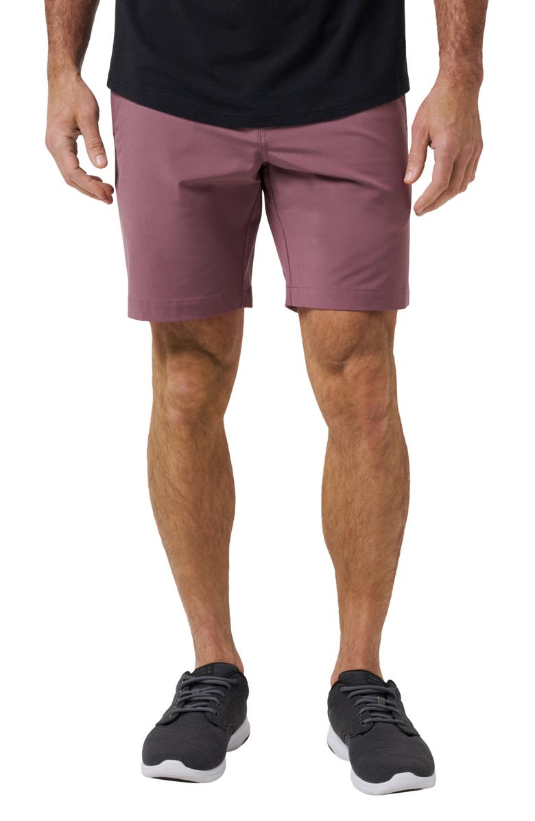 TravisMathew Open to Close Tech Chino Shorts, Main, color, Flint