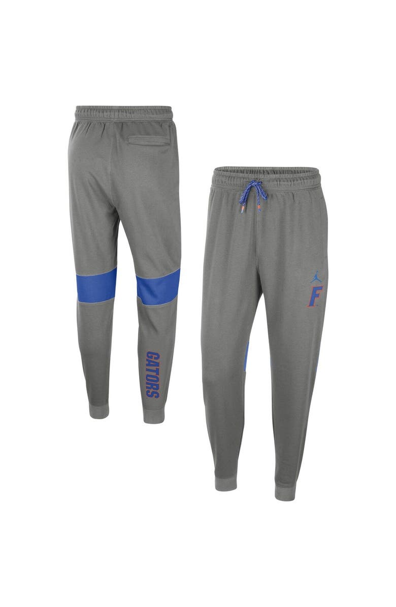 Jordan Brand Men's Jordan Brand Gray Florida Gators Fleece Pants, Main, color, Gray